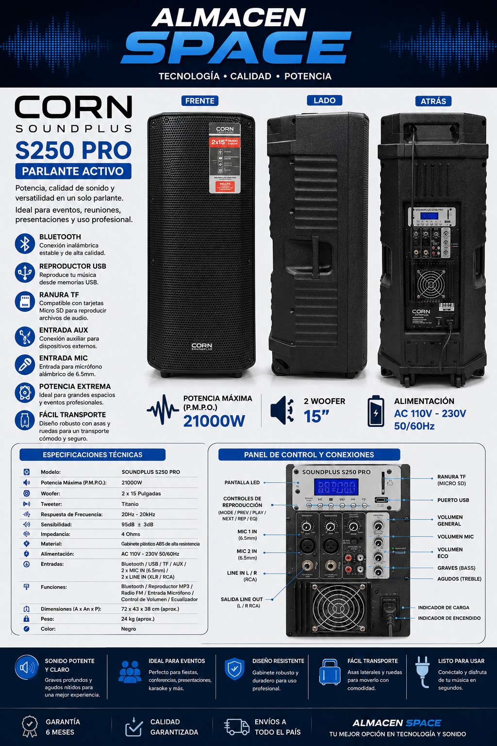 SOUNDPLUS S250 PRO